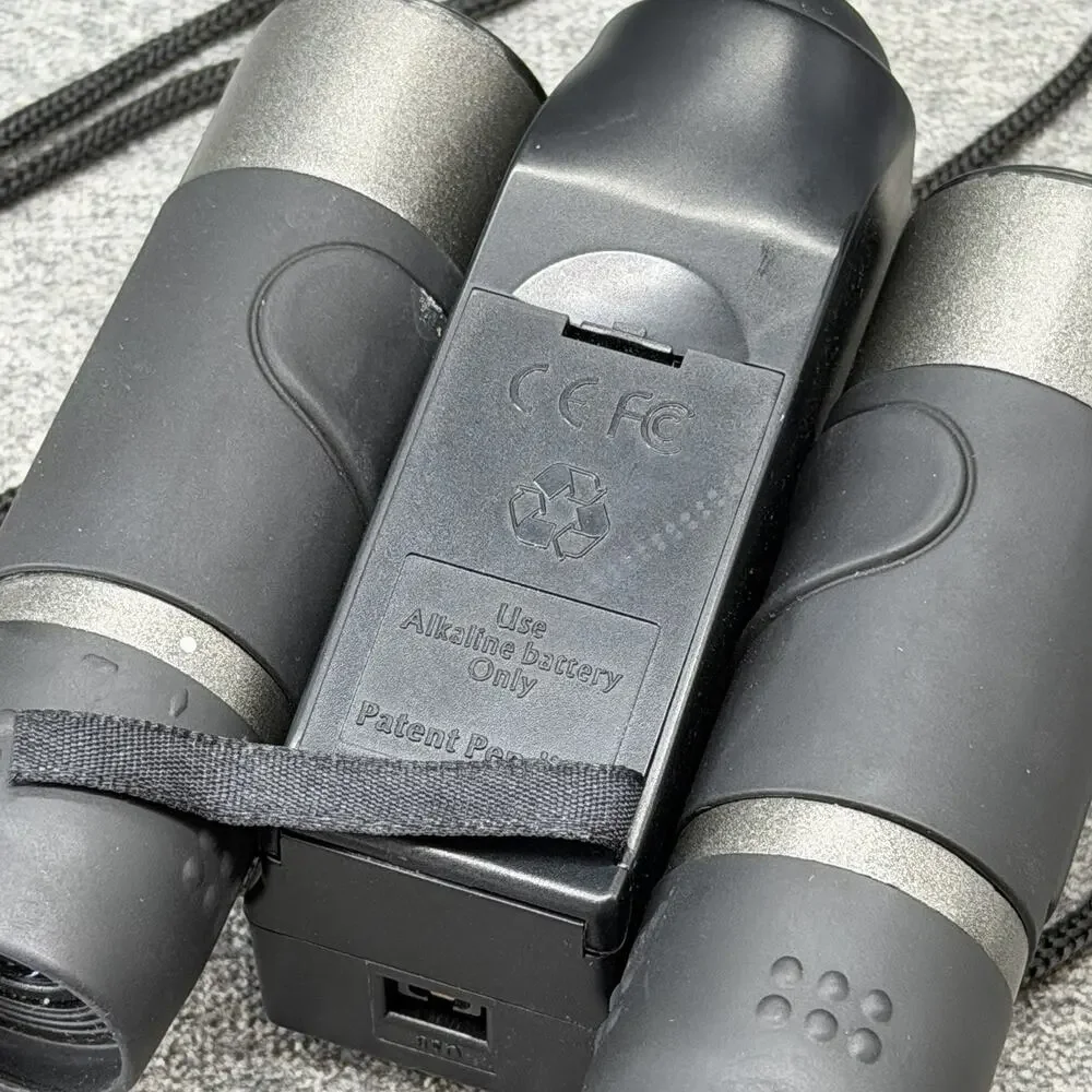Old Y2K Meade CaptureView 8x22 Integrated Low Pixel Digital Camera Binoculars